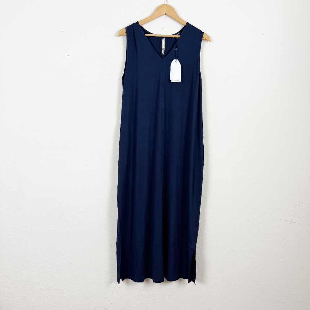 Universal Standard Claremont Liquid Jersey Blue Dress Size XS (10-12)